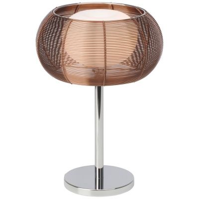 Moderne Tischleuchte Bronze, Amela, mit Schalter