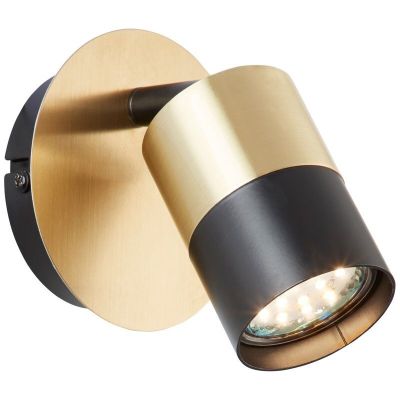 Moderne Wandleuchte Messing, Cato
