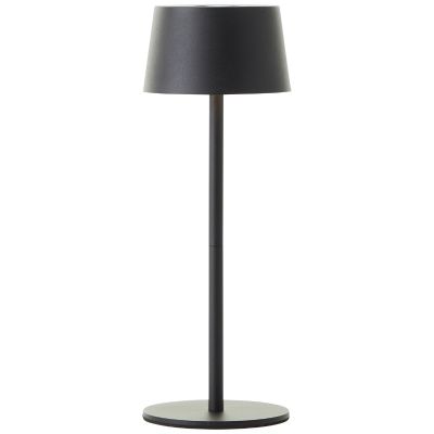 Moderne Außen Tischleuchte Schwarz, Petter, 2W, 3000K LED, IP44, 3-stufig dimmbar