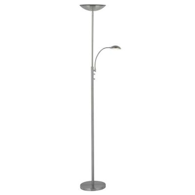 Moderne Stehlampe Chrom, Elina, 18W, 3000K LED
