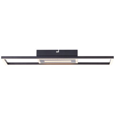 Design Deckenleuchte Schwarz, Wahiba, 24W, 3000K LED