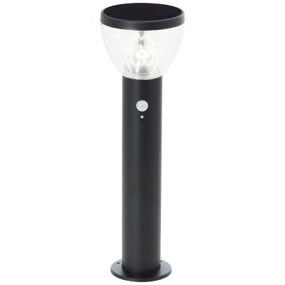 Moderne Solar Wegeleuchte Schwarz, Saar, 3W, 3000K LED, IP44