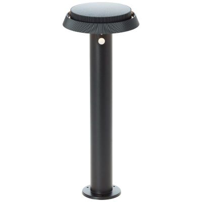 Metall Solar Wegeleuchte Schwarz, Ridvan, 4W, 3000K LED, IP44