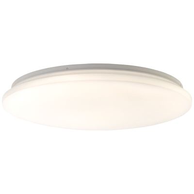 Kunststoff Deckenlampe Weiß, Julie, 36W, warm- bis kaltweiß einstellbare LED, mit Fernbedienung