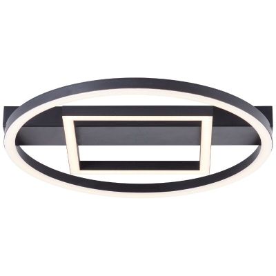 Design Deckenlampe Schwarz, Konrad, 20W, 3000K LED