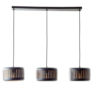 Industrielle Pendelleuchte Schwarz, Veronika