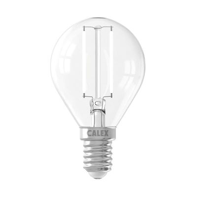 Calex LED Kugellampe, E14, 2W, 2700K (besonders Warmweiß)