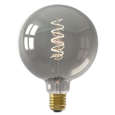 Dimmbare Calex E27 LED-Filament Lampe Grau, 4W, 1800K
