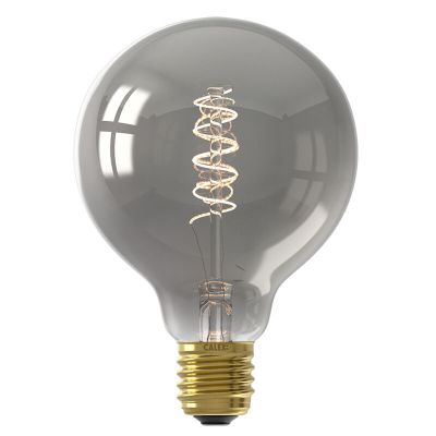 Dimmbare Calex E27 LED-Filament Lampe Grau, 4W, 1800K
