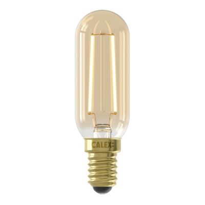 Dimmbare Calex E14 LED-Röhrenlampe Bernstein, 3,5W, 2100K