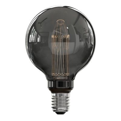 Dimmbare Calex E27 LED-Filament Lampe Grau, 3,5W, 2000K
