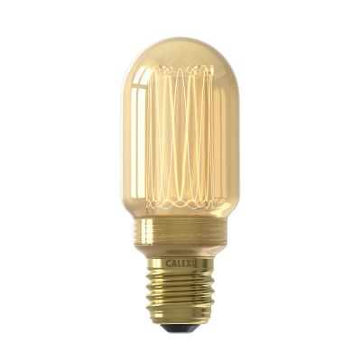 Dimmbare Calex E27 LED-Röhrenlampe Bernstein, 3,5W, 1800K