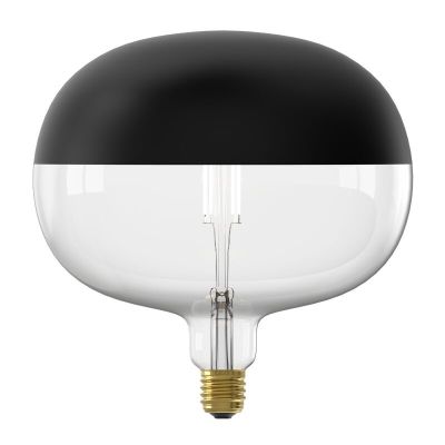 Dimmbare Calex E27 LED-Kopfspiegellampe Schwarz, 6W, 1800K