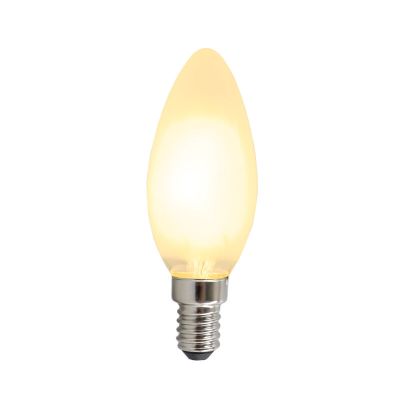 Dimmbare E14 LED Kerze, 3w, weiß Glas, 2700k