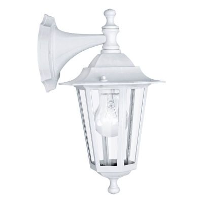 Weiße antik Außenleuchte Aluminium, Alieke, IP44