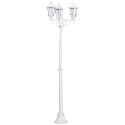 Weiße antik Außenleuchte Aluminium, Alieke, IP44