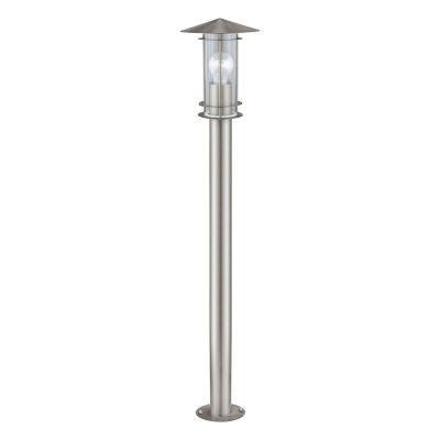 Silberne moderne Außenleuchte Edelstahl, Arabella, IP44