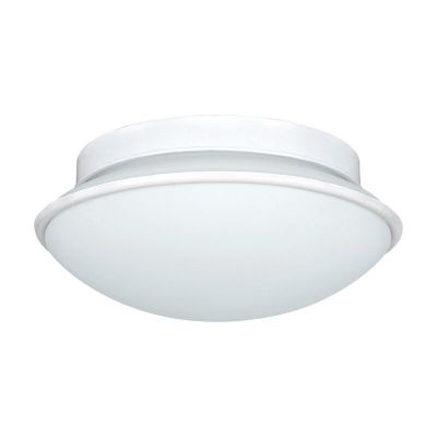 Weiße Wandleuchte Stahl, Nicoletta, IP44