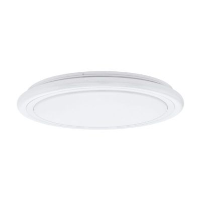 Weiße Deckenlampe Stahl, Elseline, 40W, in Lichtfarbe einstellbare LED
