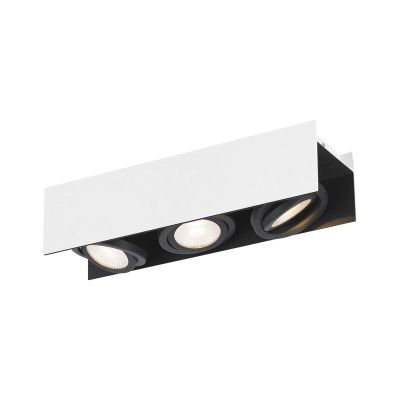 Weiße design Deckenleuchte Aluminium, Patrik, 5W, 3000K LED