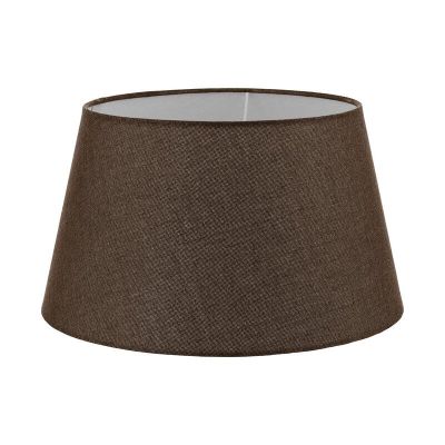 Braune Lampenschirm Noah, Stoff