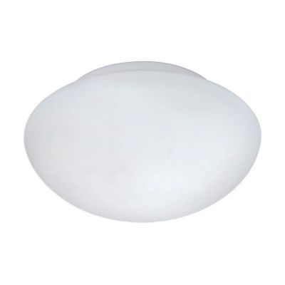 Weiße Deckenleuchte Glas, Nieke