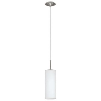 Nickel Pendelleuchte Glas, Ciuda