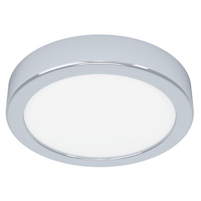 Chrom Badezimmer Deckenleuchte Kunststoff, Geraldo, 11W, 3000K LED, IP44