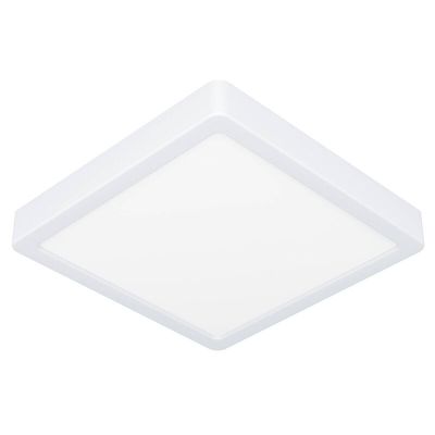 Weiße Badezimmer Deckenleuchte Kunststoff, Geraldo, 17W, 3000K LED, IP44
