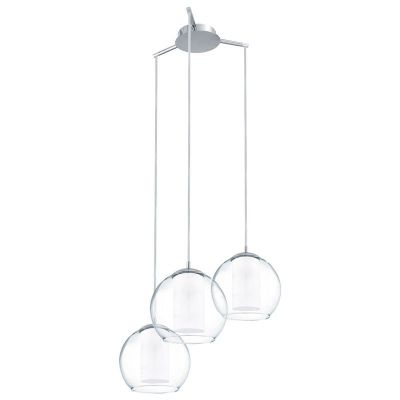 Chrom design Pendelleuchte Glas, Silvijn