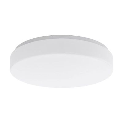 Weiße Deckenlampe Kunststoff, Reda, 16W, warm- bis kaltweiß einstellbare LED