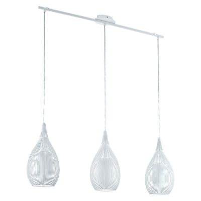Weiße moderne Pendelleuchte Glas, Maritima