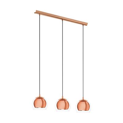 Kupfer design Pendelleuchte Glas, Iroma