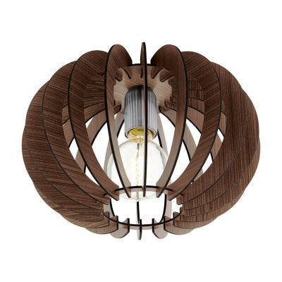 Braune design Deckenleuchte Holz, Kiran