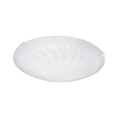 Weiße Deckenleuchte Glas, Bennet, 11W, 3000K LED