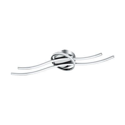 Chrom design Deckenlampe Aluminium, Tinus, 6W, 3000K LED