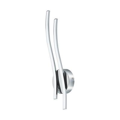 Chrom moderne Wandleuchte Aluminium, Yorian, 5W, 3000K LED