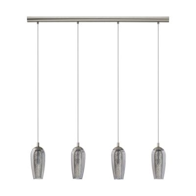 Nickel design Pendelleuchte Glas, Olcay