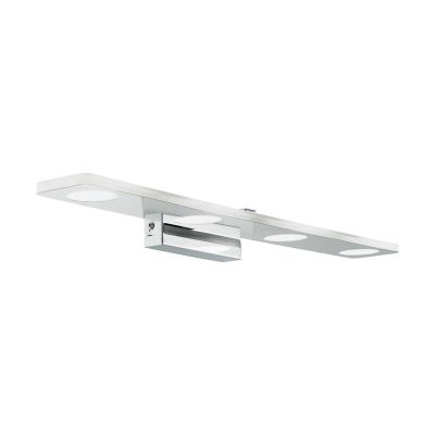 Chrom moderne Wandleuchte Kunststoff, Jan, 5W, 3000K LED, IP44
