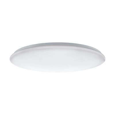 Weiße Deckenlampe Stahl, Patryk, 80W, in Lichtfarbe einstellbare LED