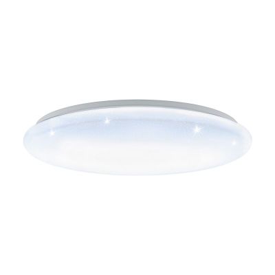 Weiße Deckenlampe Stahl, Patryk, 40W, White Switch LED