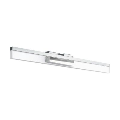Chrom moderne Wandleuchte Aluminium, Michelle, 10W, 3000K LED, IP44