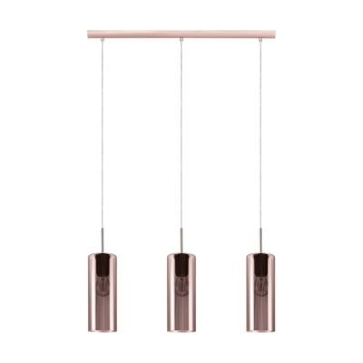 Kupfer design Pendelleuchte Glas, Tino