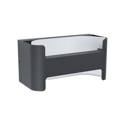 Weiße moderne Außenleuchte Aluminium, Lard, 4,8W, 3000K LED, IP44