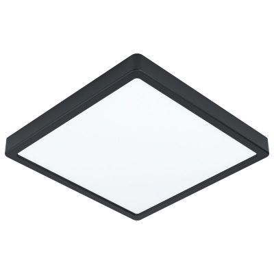 Schwarze Deckenleuchte Stahl, Pascale, 20W, 4000K LED