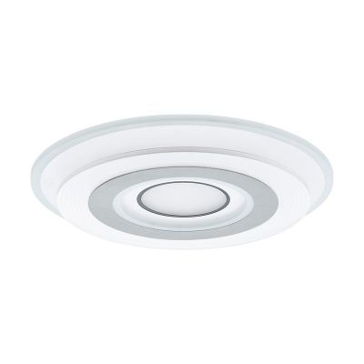 Weiße moderne Deckenlampe Kunststoff, Sim, 16W, in Lichtfarbe einstellbare LED
