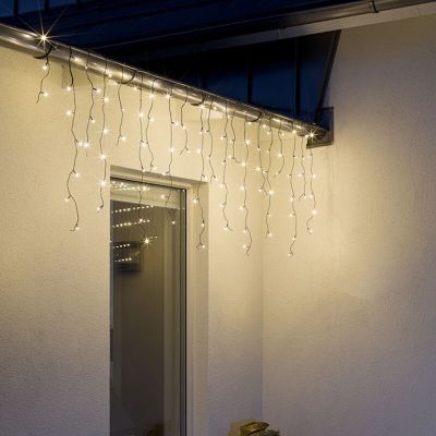Eiszapfenbeleuchtung, 300 cm breit, 52 cm hoch, IP44, 90 LEDs