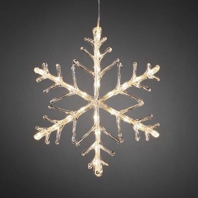 LED Acryl Schneeflocke