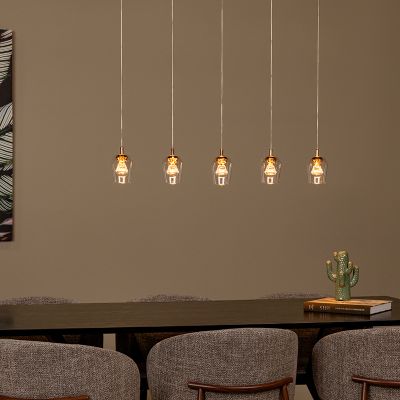 Transparente Pendelleuchte Modern, Berliane, 4W, 2700K LED