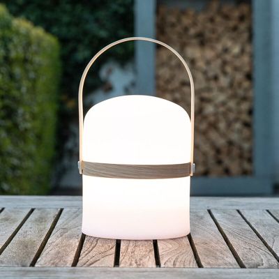 Weiße Außenleuchte Modern, Joe, 3W, 2700K LED, IP44, mit Schalter